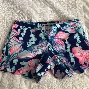 Lilly Pulitzer shorts 5 inch inseam